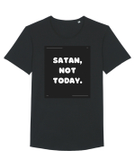 satan not today Tricou mânecă scurtă guler larg Bărbat Skater