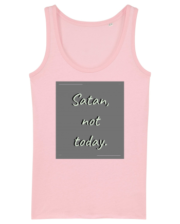 satan not today2 Cotton Pink