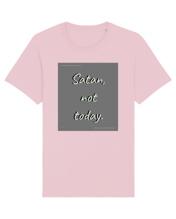 satan not today2 Cotton Pink