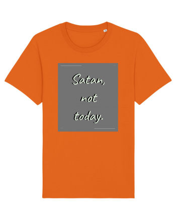 satan not today2 Bright Orange