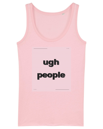 ugh people Cotton Pink