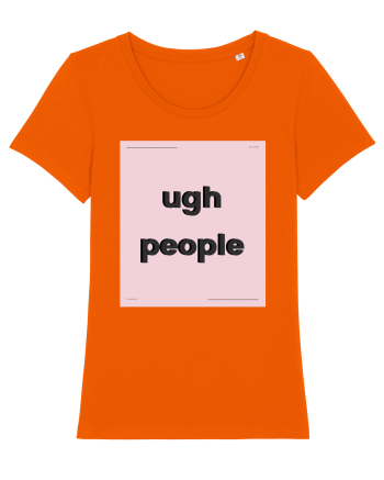ugh people Bright Orange