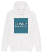 a different fucking day3 Hanorac cu fermoar Unisex Connector