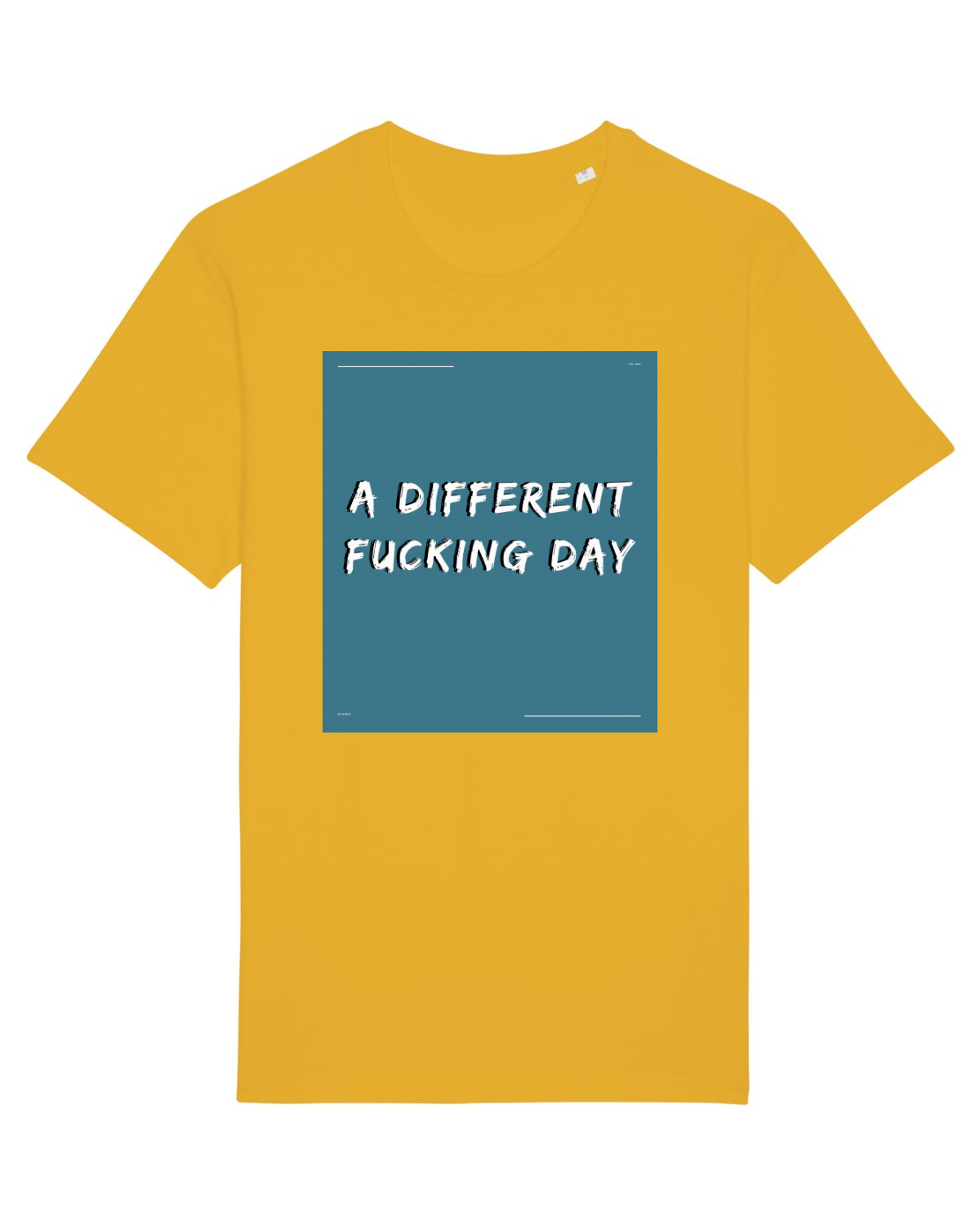 Tricou mânecă scurtă Unisex Rocker Spectra Yellow