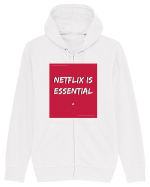 netflix is essential Hanorac cu fermoar Unisex Connector