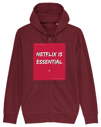 netflix is essential Burgundy