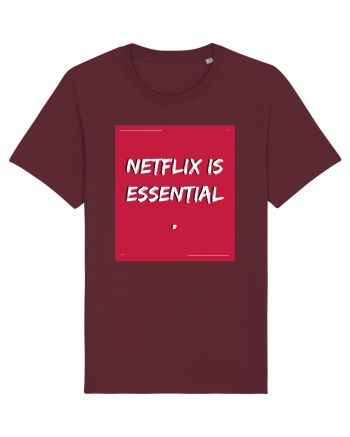 netflix is essential Burgundy