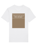i deserse to be loved at peace and happy Tricou mânecă scurtă Unisex Rocker