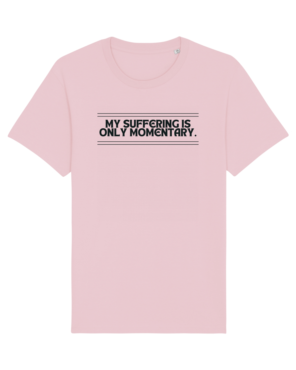 Tricou mânecă scurtă Unisex Rocker Cotton Pink