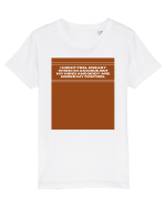 i might feel uneasy when i m anxious but my mind and body are under my cont Tricou mânecă scurtă  Copii Mini Creator