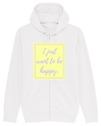 i just want to be happy2 White