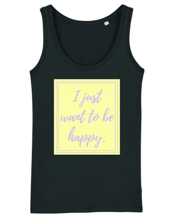 i just want to be happy2 Black