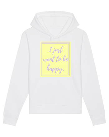 i just want to be happy2 White