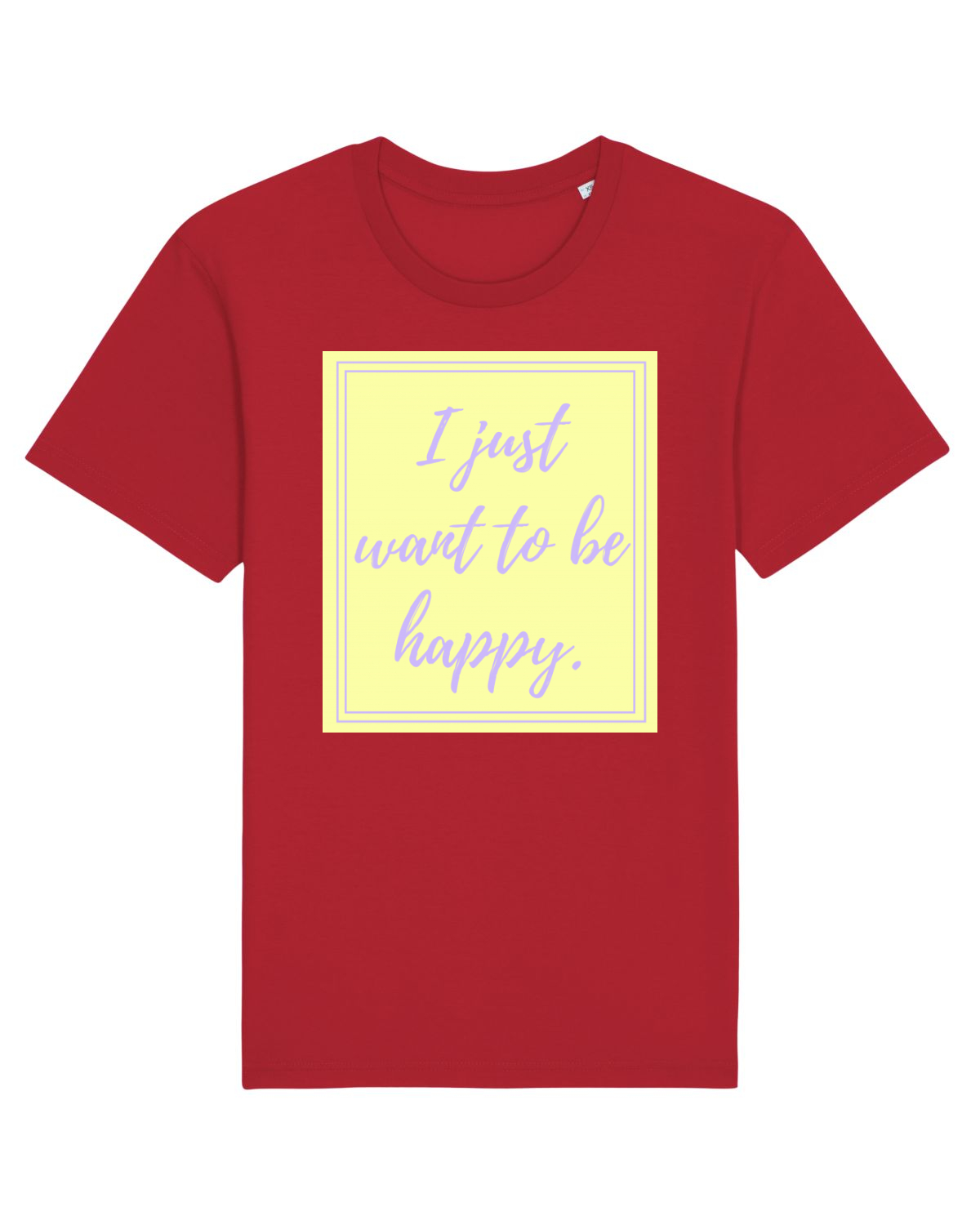 Tricou mânecă scurtă Unisex Rocker Red