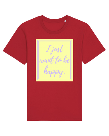 i just want to be happy2 Red