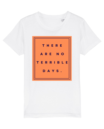 there are no terrible days White