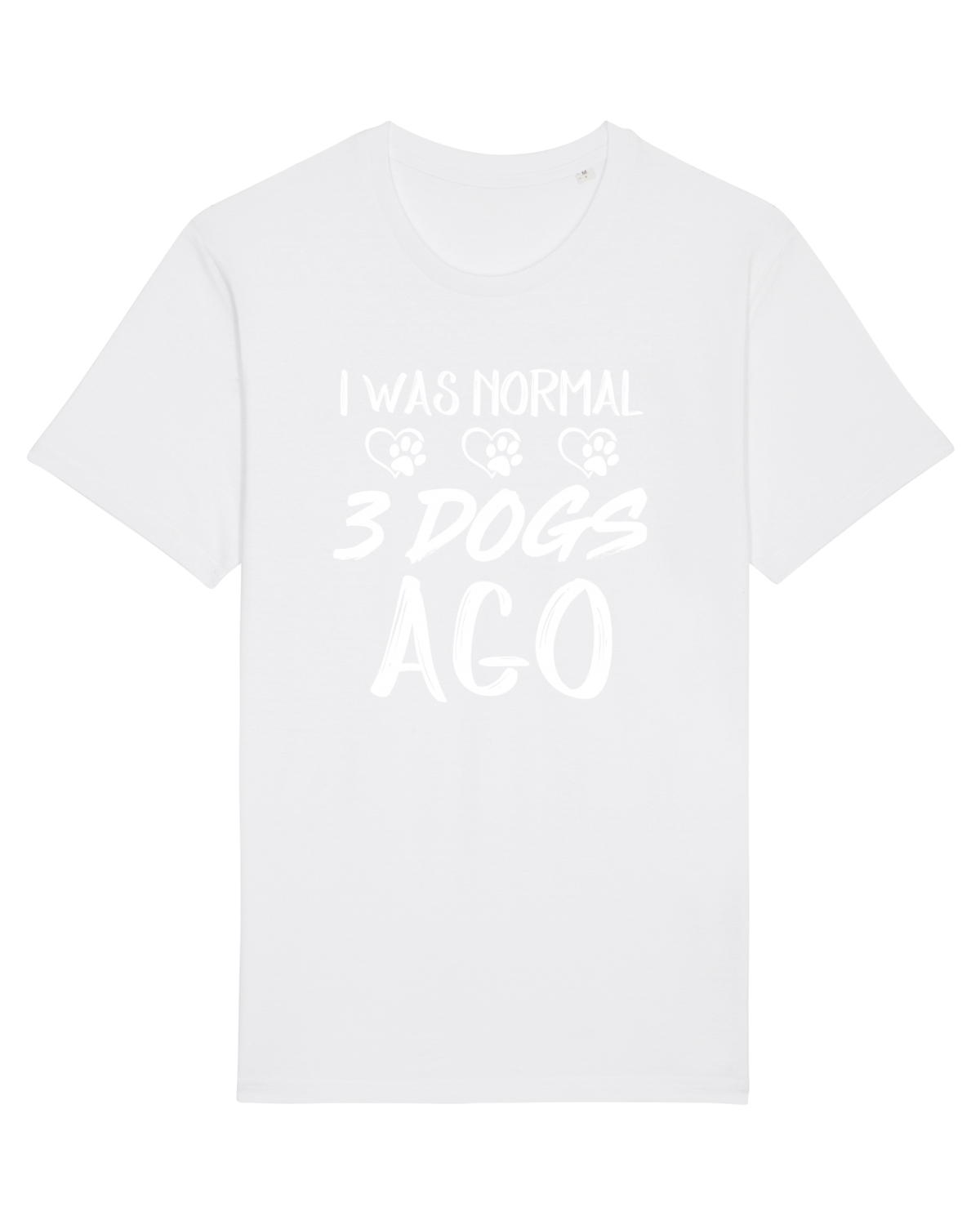 Tricou mânecă scurtă Unisex Rocker White