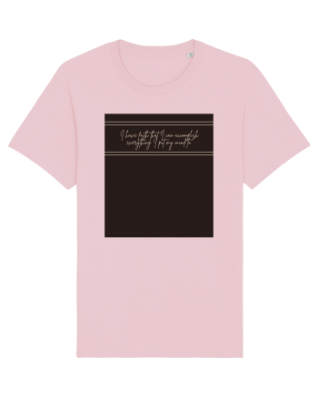 i have faith that i can accomplish everything Cotton Pink