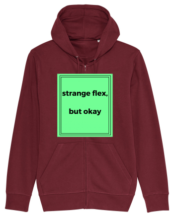 strange flex but okay2 Burgundy