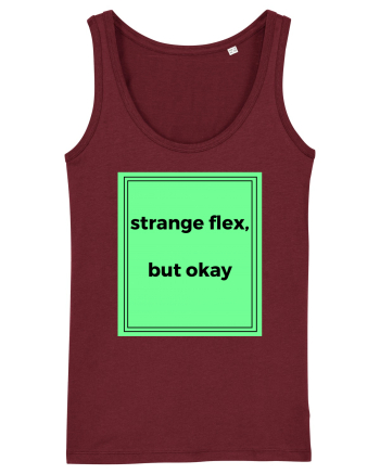 strange flex but okay2 Burgundy