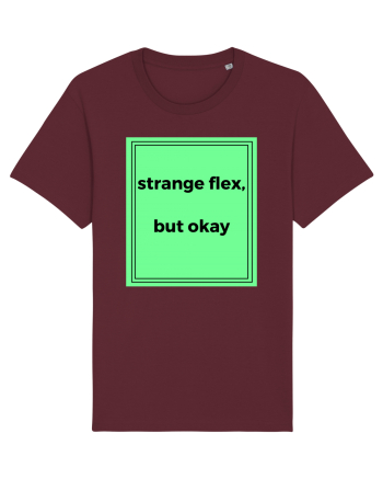 strange flex but okay2 Burgundy