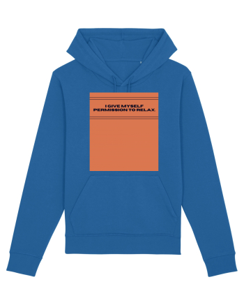 i give myself permission to relax Royal Blue