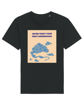 never trust your first impressions Black