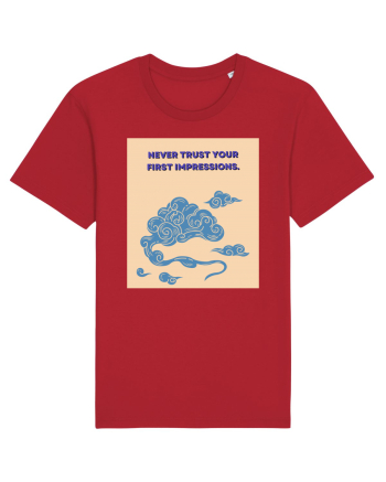 never trust your first impressions Red