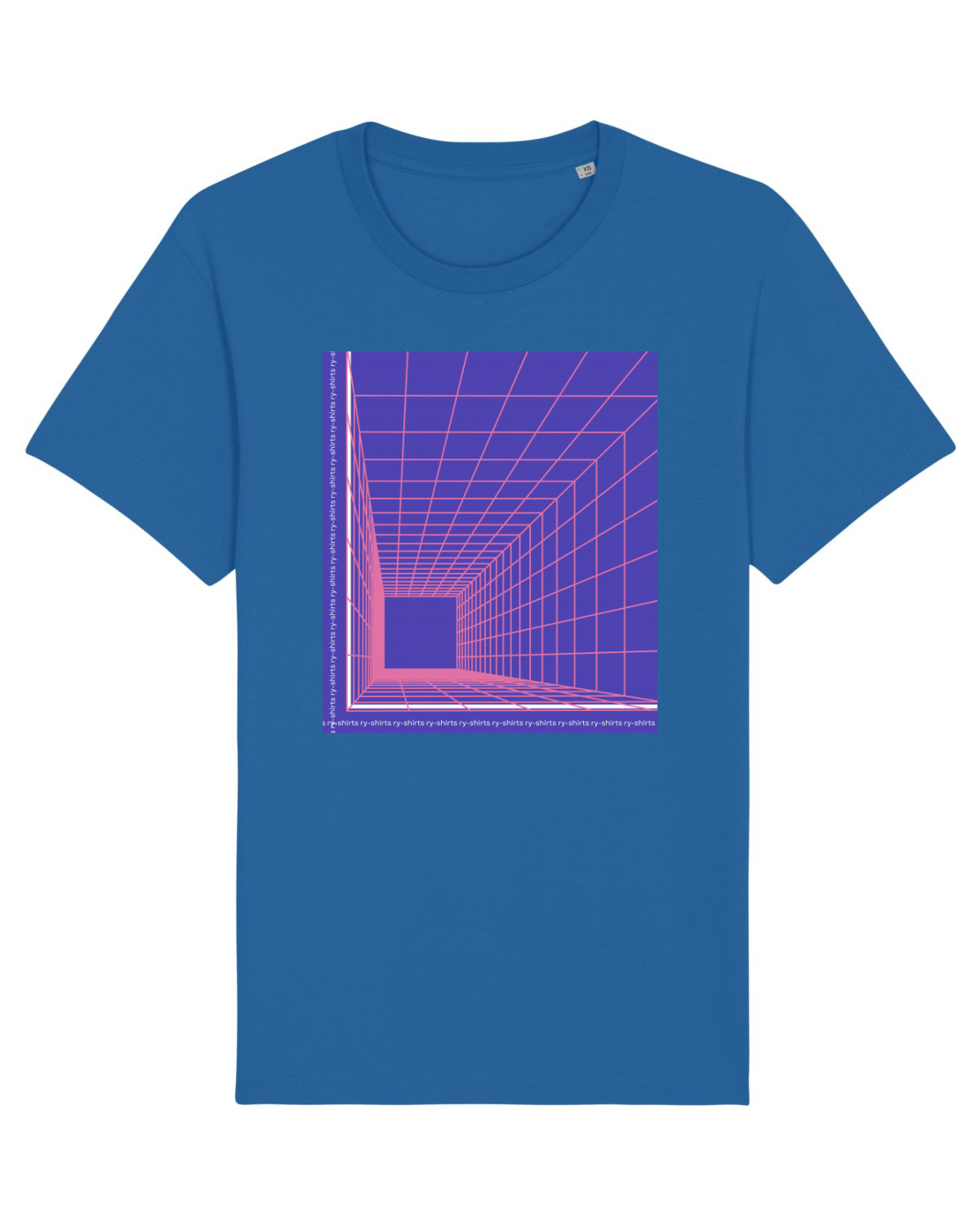 Tricou mânecă scurtă Unisex Rocker Royal Blue