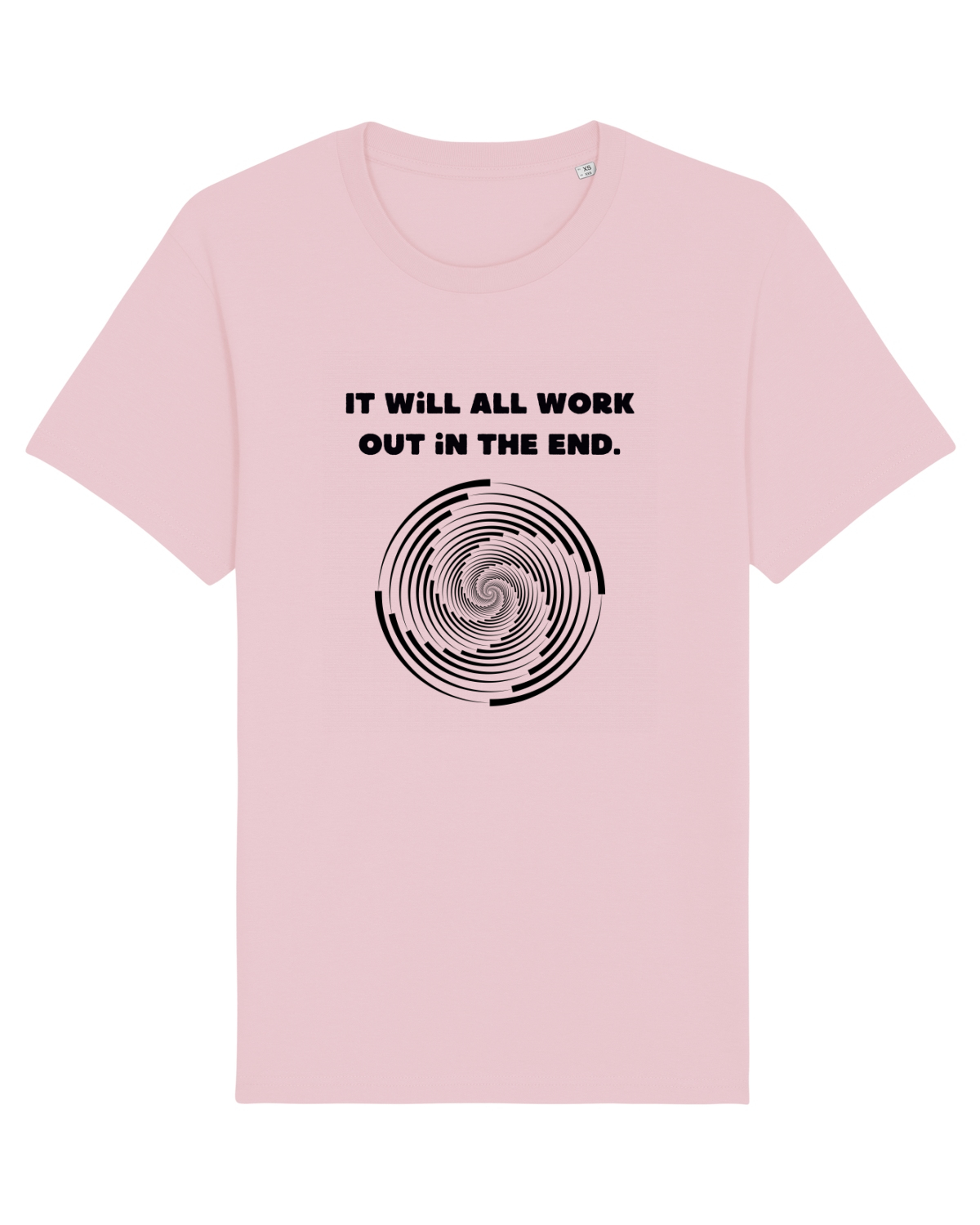 Tricou mânecă scurtă Unisex Rocker Cotton Pink