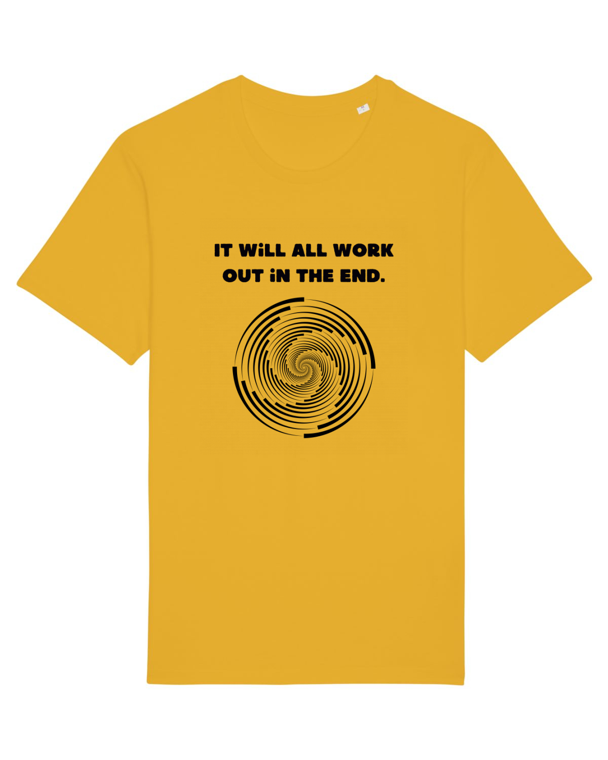 Tricou mânecă scurtă Unisex Rocker Spectra Yellow