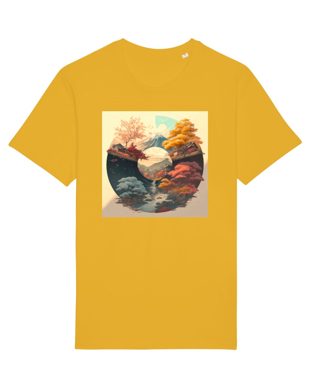Tricou mânecă scurtă Unisex Rocker Spectra Yellow