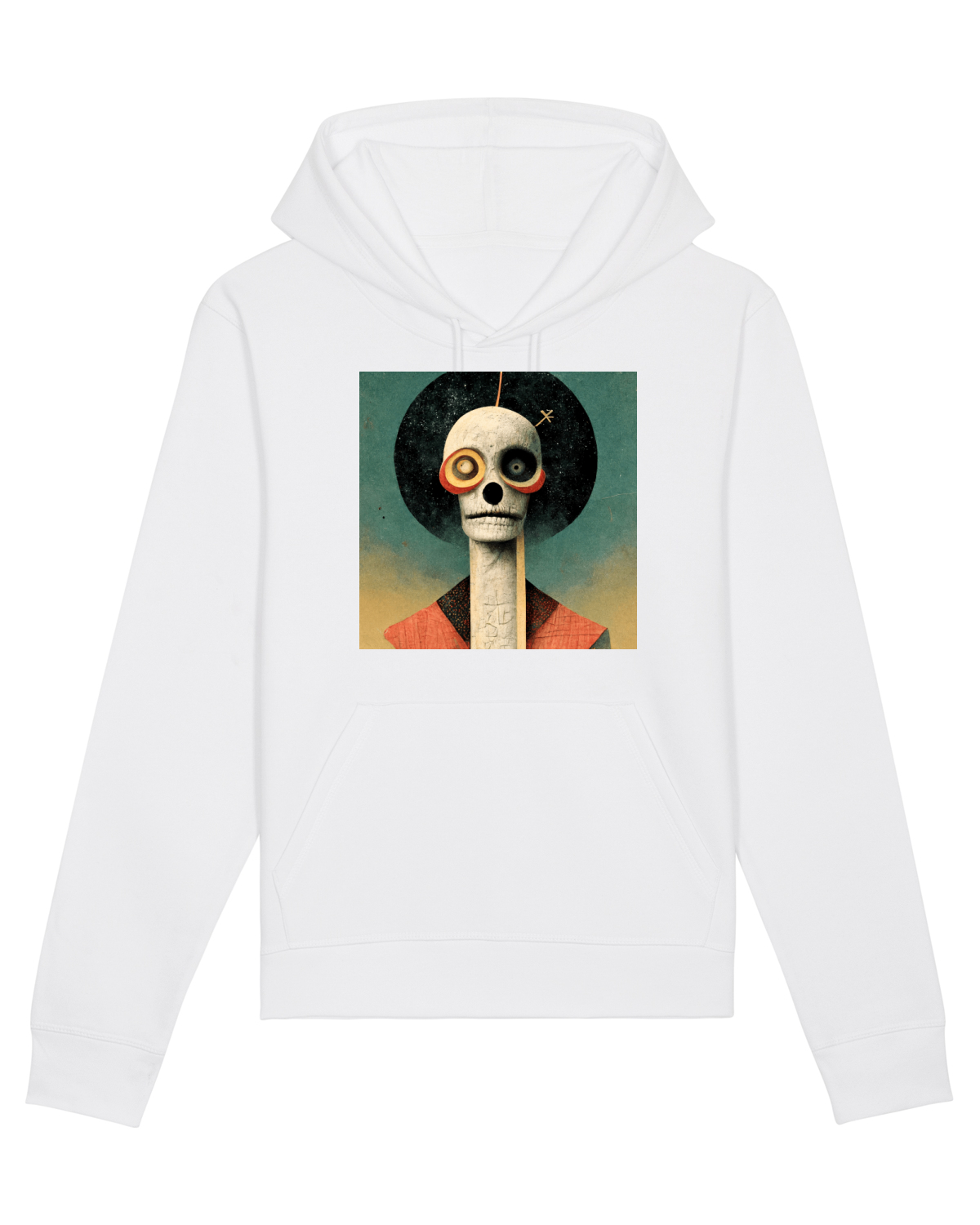 Hanorac Unisex Drummer White