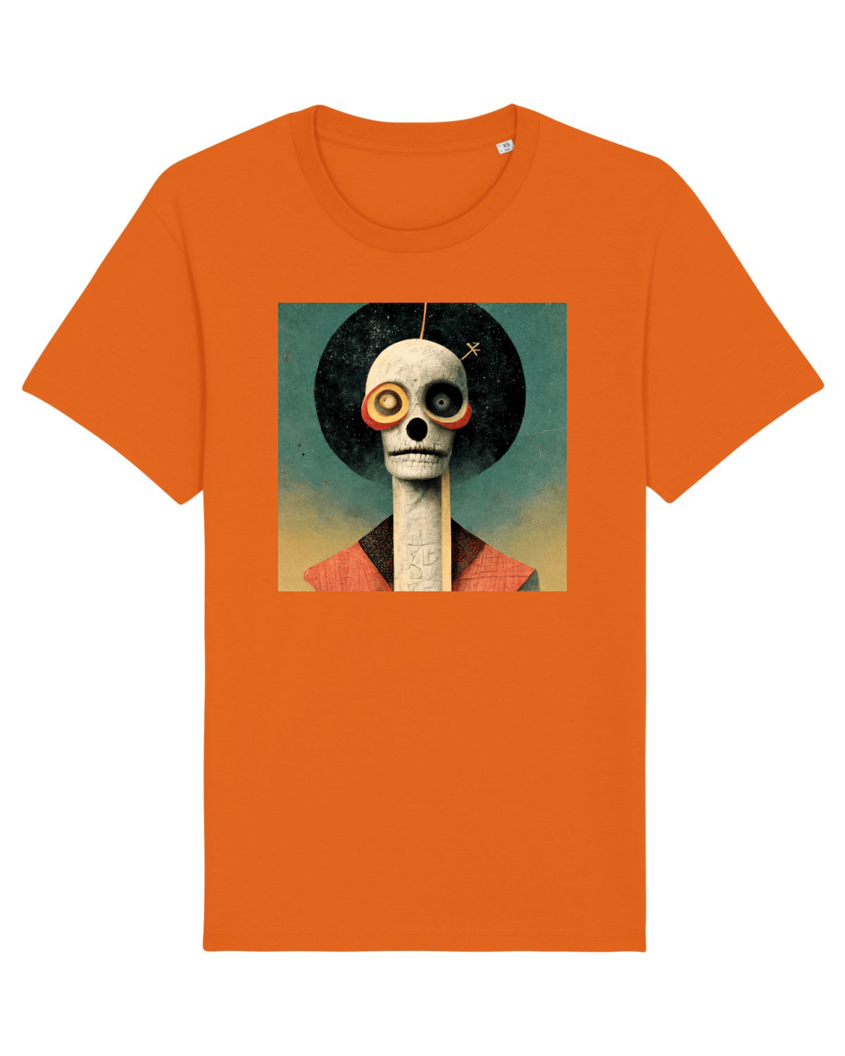 Tricou mânecă scurtă Unisex Rocker Bright Orange