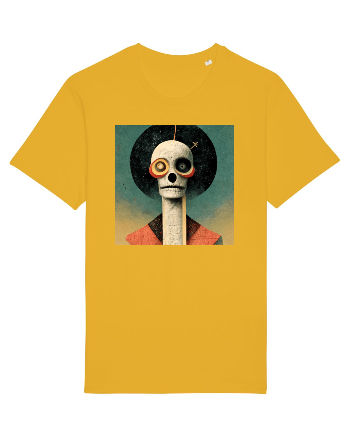 Tricou mânecă scurtă Unisex Rocker Spectra Yellow