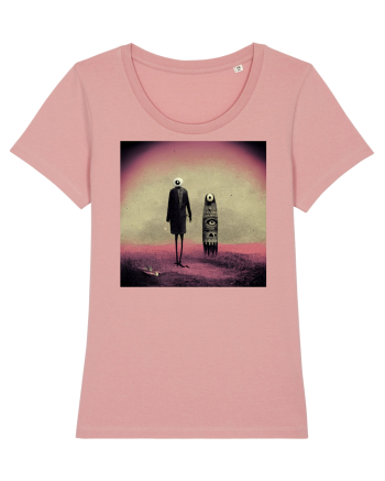 Abstract eyes - The eyes never lie Canyon Pink