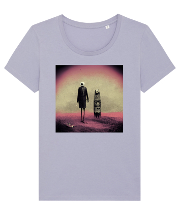 Abstract eyes - The eyes never lie Lavender
