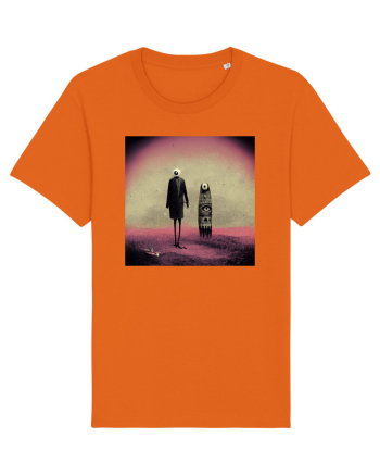 Abstract eyes - The eyes never lie Bright Orange