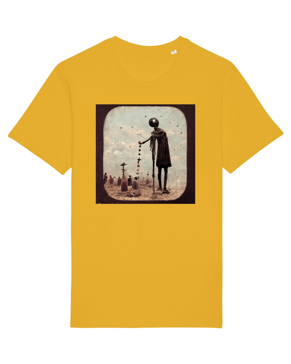 Tricou mânecă scurtă Unisex Rocker Spectra Yellow