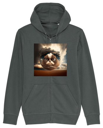 Grumpy Sphere Cat Anthracite