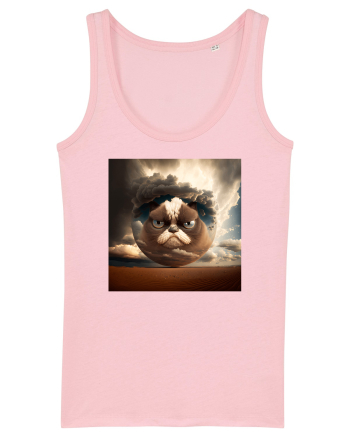 Grumpy Sphere Cat Cotton Pink