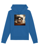Grumpy Sphere Cat Hanorac Unisex Drummer
