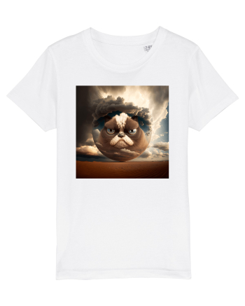 Grumpy Sphere Cat White