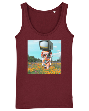 TV Head Burgundy