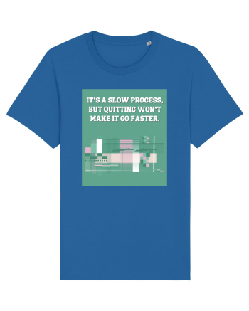 it s a slow process Royal Blue