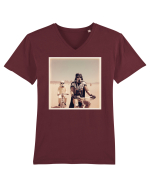 Star-Bike Wars Tricou mânecă scurtă guler V Bărbat Presenter