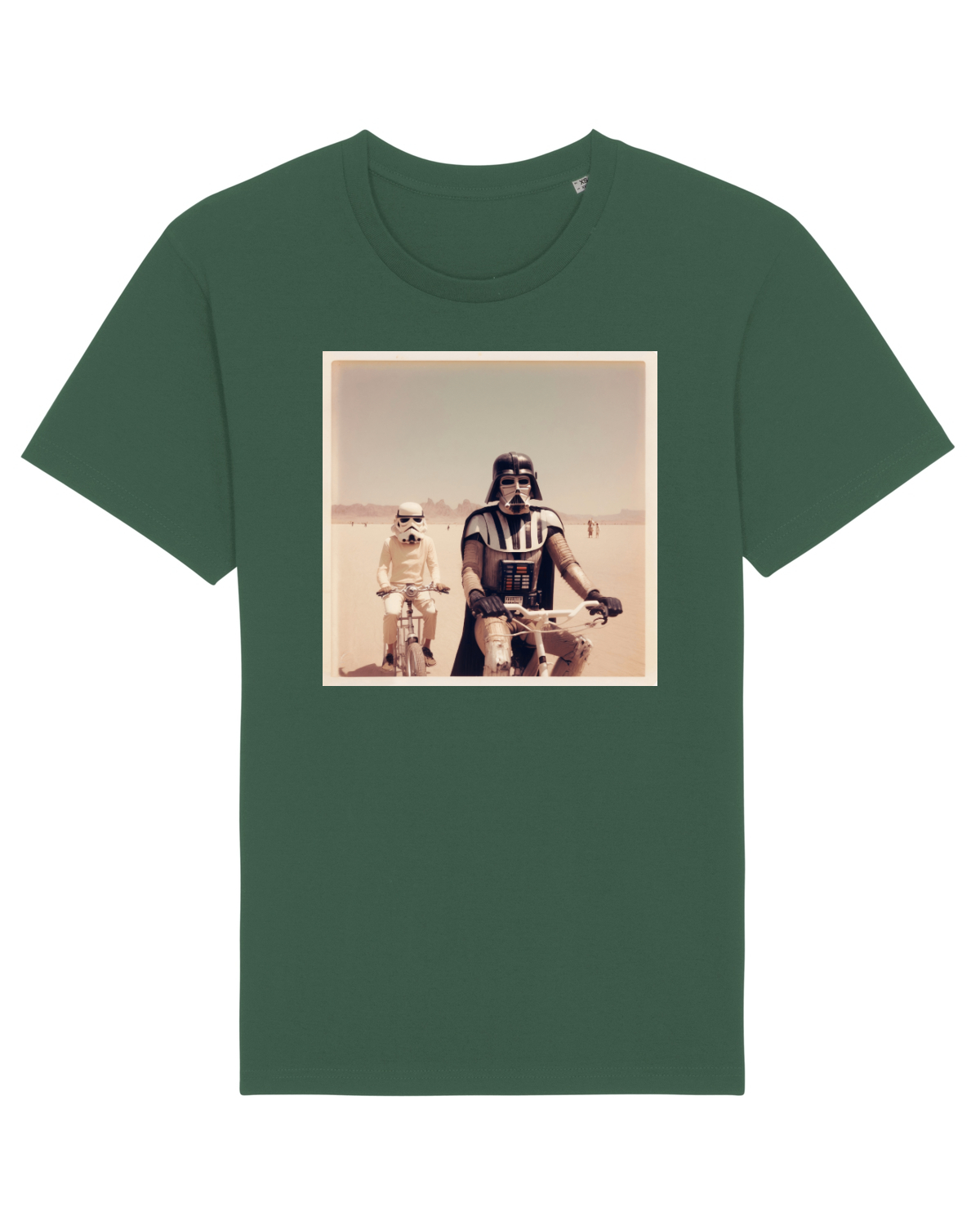 Tricou mânecă scurtă Unisex Rocker Bottle Green