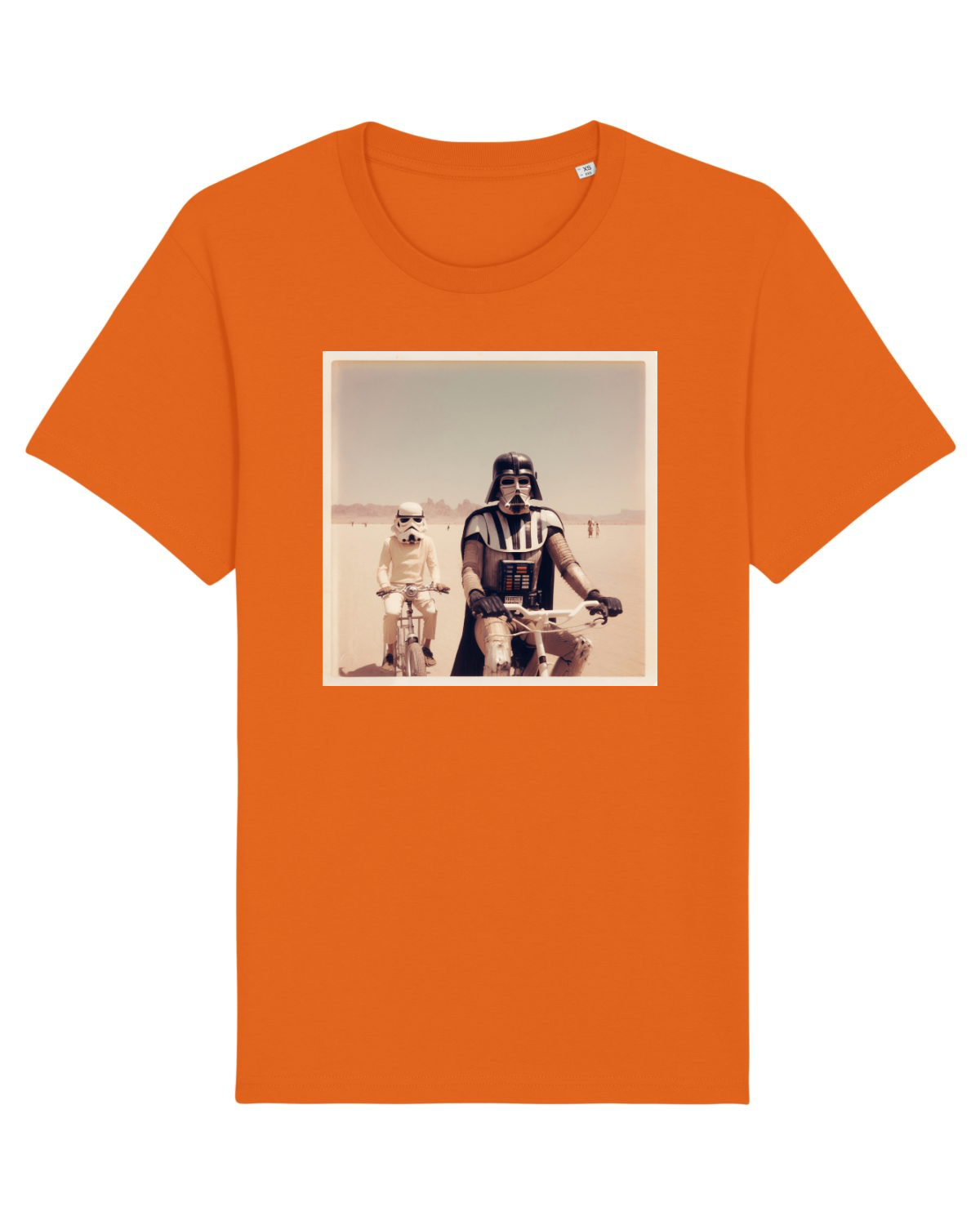 Tricou mânecă scurtă Unisex Rocker Bright Orange