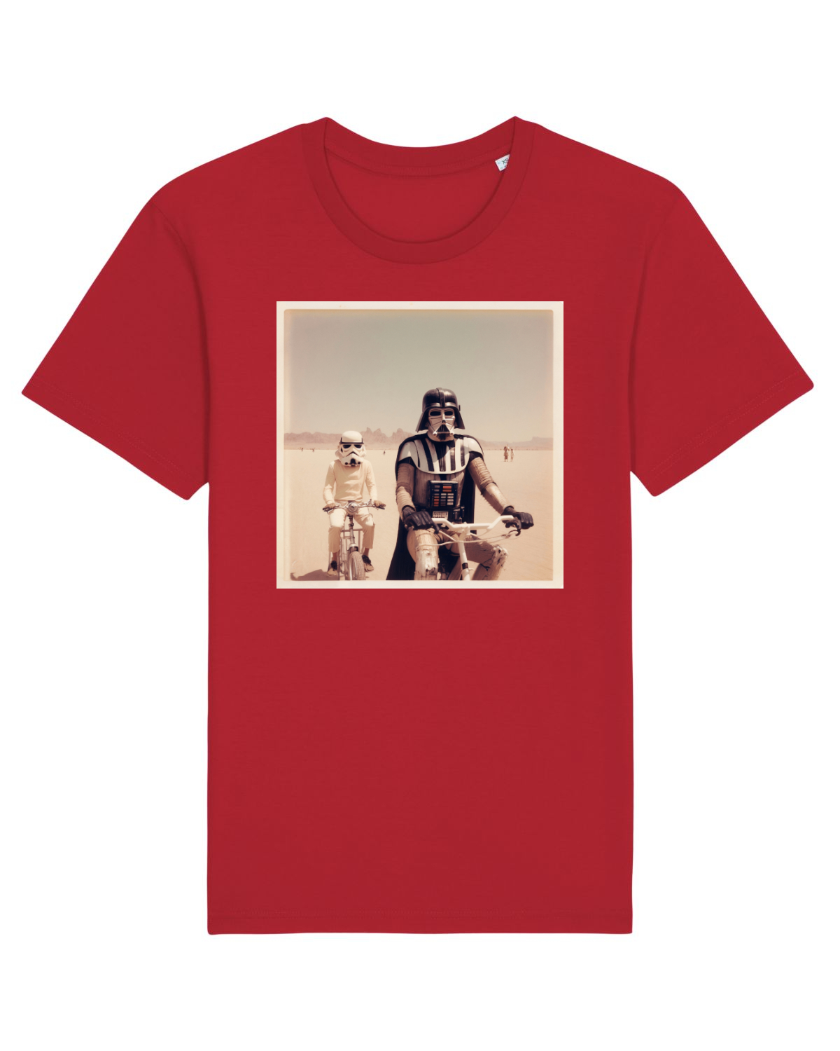 Tricou mânecă scurtă Unisex Rocker Red