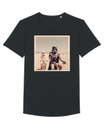 Star-Bike Wars Tricou mânecă scurtă guler larg Bărbat Skater